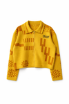KNIT YELLOW JACKET