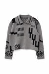 KNIT GRAY JACKET