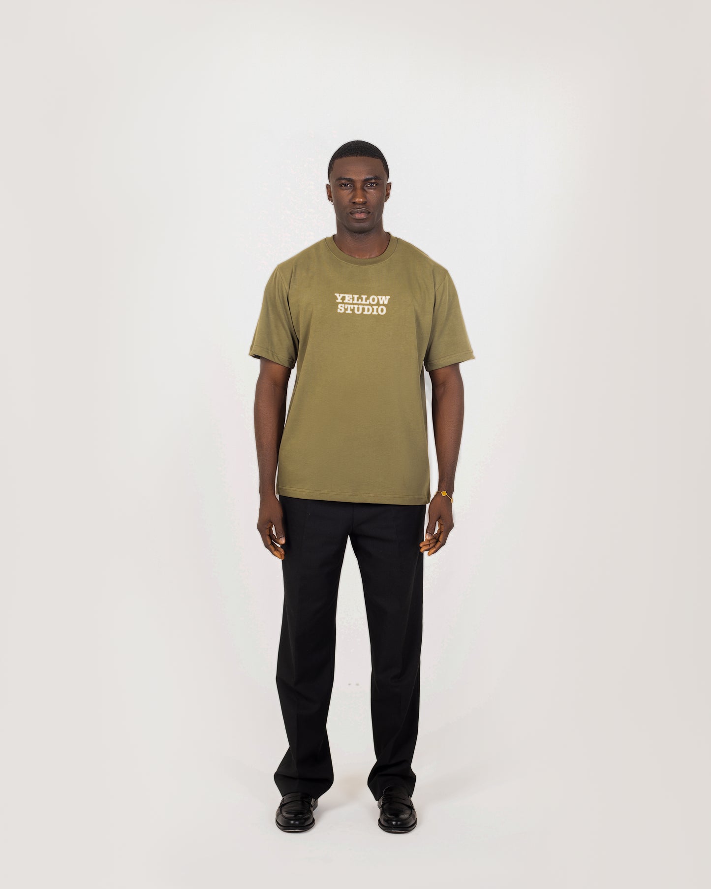 Palm Memory Tee — Olive